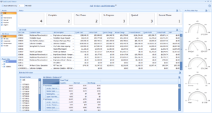 The ABM Job Order Status Dashboard shows important information about all Jobs